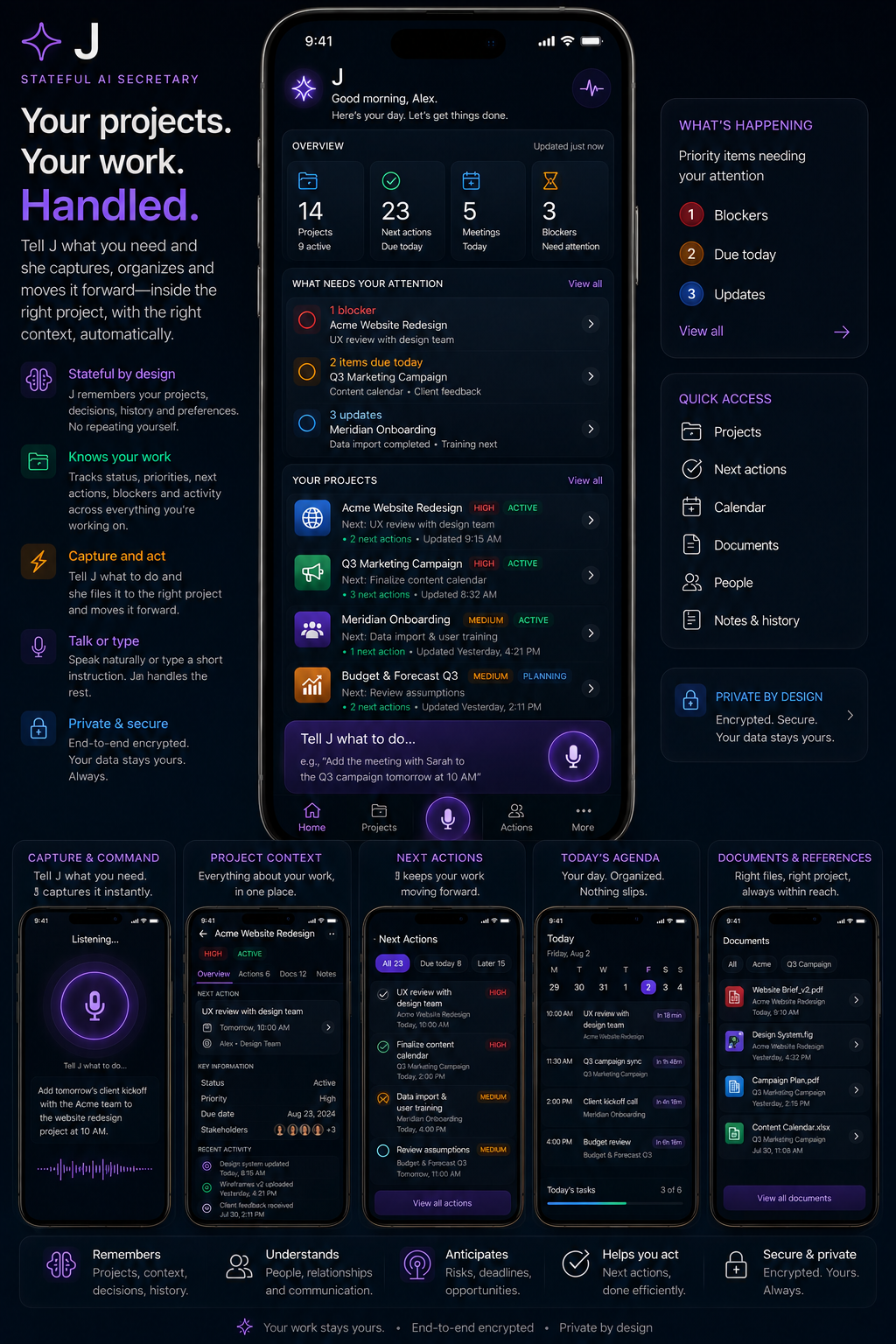 Jane Mobile — the secretary in your pocket